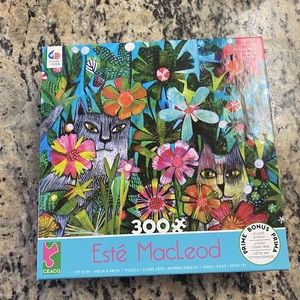 a1253-L4~ Ceaco~Small Size~Unisex~PUZZLES~Blue Color, Green, Orange Color~Used -